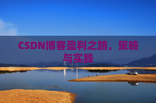 CSDN博客盈利之路，策略与实践
